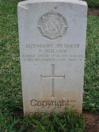 Dar Es Salaam War Cemetery - Wilson, J